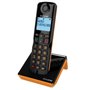 Alcatel s280 ovelha telefone fixo sem fio preto - laranja