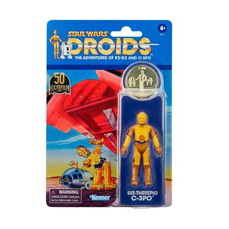 Star wars a figura da coleção vintage - c3po