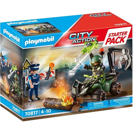 Playmobil starter pack polícia: treinamento