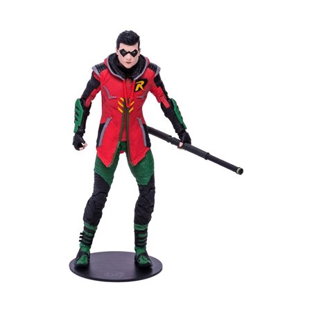 Figura mcfarlane brinquedos dc comics gotham knights robin