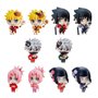 Conjunto de figuras megahouse naruto shippuden petit chara land 10º aniversário