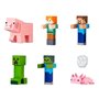 Conjunto de figuras gashapon bandai lote 40 itens minecraft narabundesu