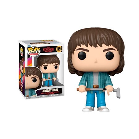 Funko Pop Stranger Things S4 Jonathan com clube de golfe