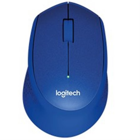 Mouse mouse logitech m330 óptico sem fio sem fio silencioso mais azul