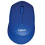 Mouse mouse logitech m330 óptico sem fio sem fio silencioso mais azul