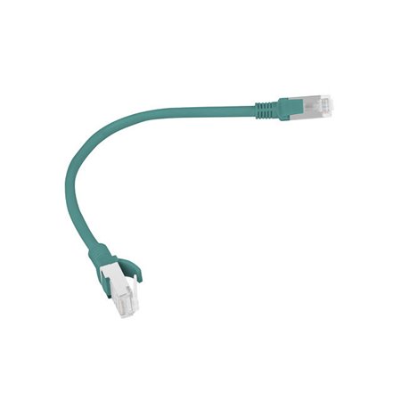 Lanberg patch cord cat.6 utp 0,25m verde