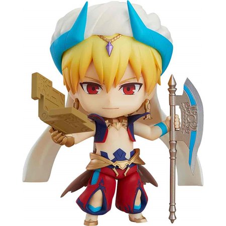 Figura bom sorriso empresa destino gran ordem caster - versão gilgamesh ascensão nendoroid