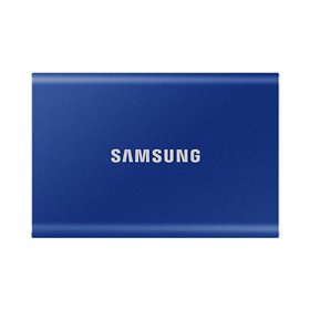 Disco rígido externo ssd samsung t7 mu - pc1t0h - ww 1 tb usb 3.2 azul