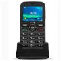 Telemóvel doro 5860 preto - 2,4 polegadas - 4g - preto