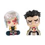 Pacote de 2 figuras Megahouse Demon Slayer Kimetsu no Yaiba Gyomei Uzui