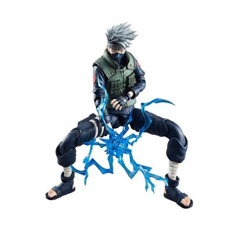 Figura megahouse naruto shippuden kakashi heróis de ação variável dx