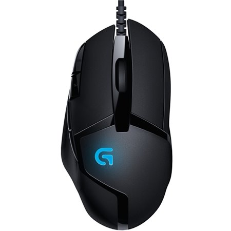 Mouse logitech g402 óptico usb 2.0 jogos hyperion fúria