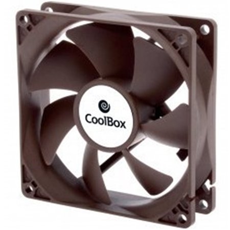 Coolbox ventilador auxiliar 9cm - 1600rpm - cor preta