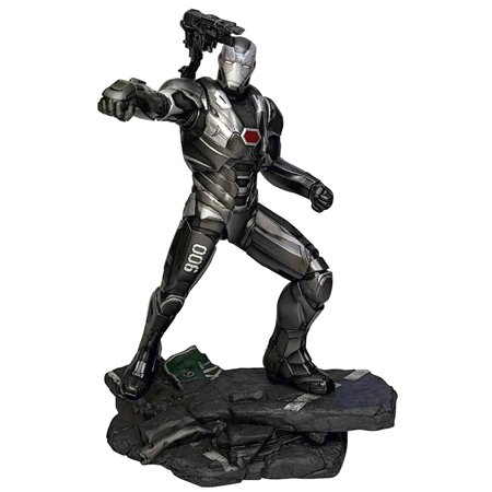 Figura coleção de diamantes vingadores maravilha máquina de guerra pvc diorama galeria de filmes vingadores: endgame