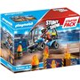 Playmobil starter pack stuntshow quad com rampa de incêndio