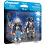 Playmobil duo pack polícia e vândalo