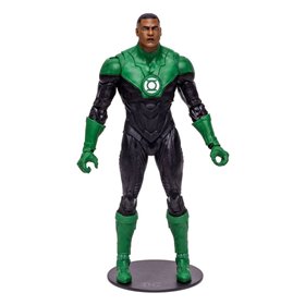 McFarlane Toys DC Multiverse constrói uma figura de inverno sem fim do Lanterna Verde de John Stewart