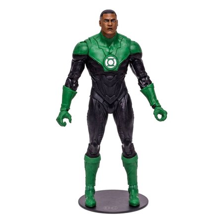 McFarlane Toys DC Multiverse constrói uma figura de inverno sem fim do Lanterna Verde de John Stewart