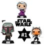 Pacote Exclusivo Star Wars Funko + 2 Versão Padrão 1