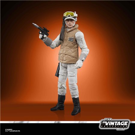 Figura Hasbro Rebel Soldier Echo Base Battle Gear Figura 10 cm Star Wars Coleção Vintage