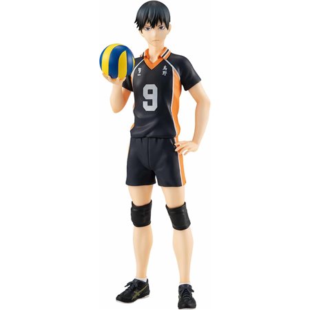 Desfile pop-up da companhia de bom sorriso figura haikyu para o topo tobio kageyama