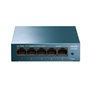 Switch 5 portas 10 - 100 - 1000 tp - link azul claro