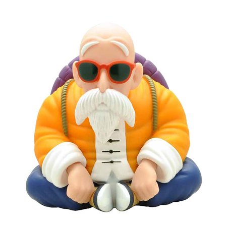 Figura cofrinho plastoy dragão bola mestre mutenroi goblin tartaruga sentado