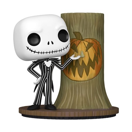 Funko Pop Deluxe Disney Nightmare Before Christmas 30º aniversário Jack com Halloween Town Door 72311