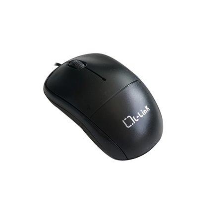 Mouse óptico USB l - link preto