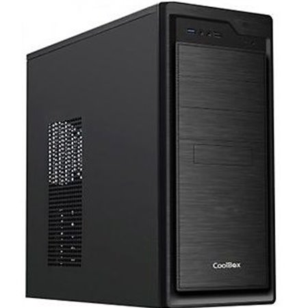 Gabinete de computador coolbox f800u3 - 0 atx 2x usb 3.0 s - fte preto