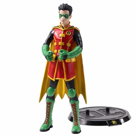 Figura a coleção nobre bendyfigs dc comics robin