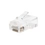 Conector rj45 cat.6 utp nanocabo 10 unid.