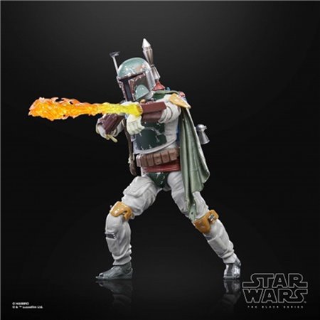 Figura hasbro a série negra star wars 40º aniversário retorno do jedi - boba fett