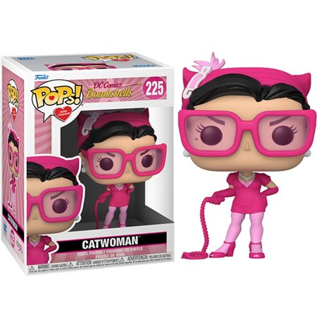 Funko Pop Dc Comics Pesquisa sobre o câncer Mulher-gato bombástica 58499