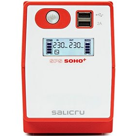 UPS salicru sps 500 soho+ 500va - 300w - linha interativa - schuko