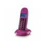 Telefone sem fio violeta sem fio Motorola C1001LB+