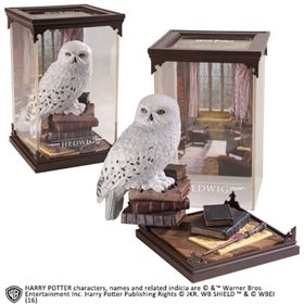 Figura a coleção nobre harry potter criaturas mágicas hedwig