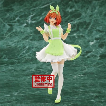 Figura banpresto os quíntuplos por excelência kyunties yotsuba nakano enfermeira