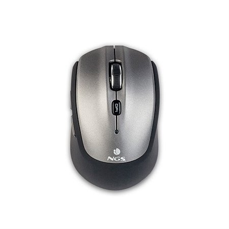 Mouse óptico ngs frizz bluetooth preto - bluetooth prata - seletor de dpi - 5 botões