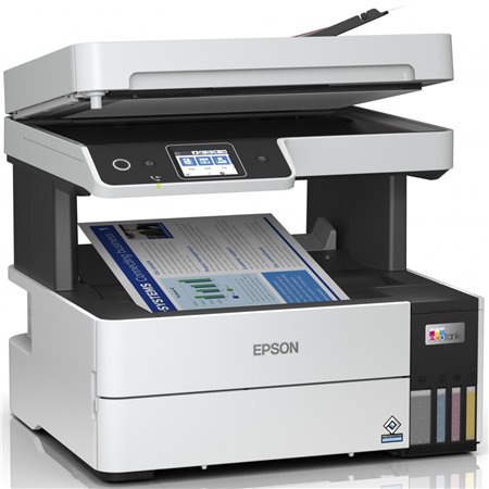 Epson multifuncional jato de tinta colorido ecotank et - 5170 fax - a4 - 17ppm - usb - rede - wi-fi - wi-fi direto - impressão d