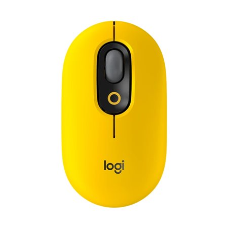 Mouse mouse logitech pop mouse blast amarelo sem fio sem fio