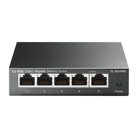 Switch 5 portas tp - link tl - sg105s 10 - 100 - 1000