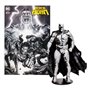 Figura e quadrinhos mcfarlane brinquedos dc comics black adam batman variante de arte de linha