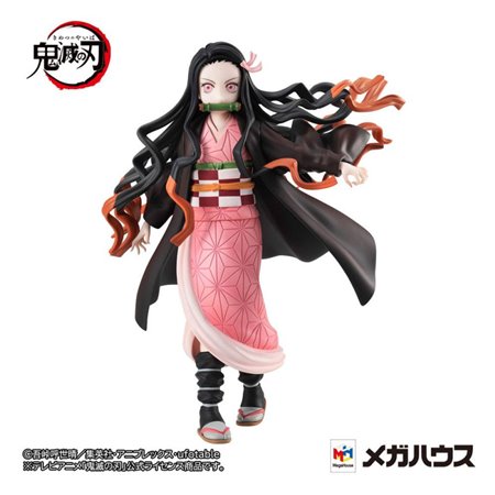 Figura matadora de demônios megahouse kimetsu no yaiba série gals nezuko kamado