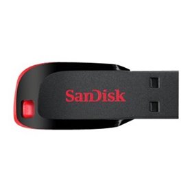 Sandisk Cruzer Blade 128gb usb 2.0 flash drive vermelho