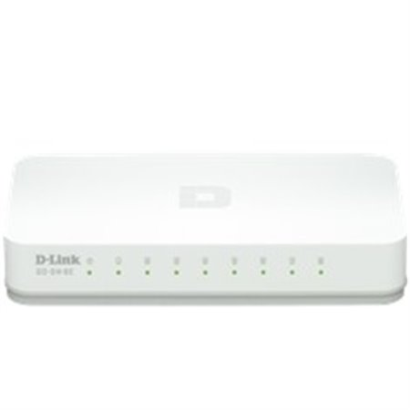 Switch 8 portas 10 - 100 mb soho d-link