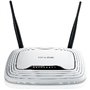 roteador wi-fi 300 mbps + switch 4 pts antenas fixas tp - link