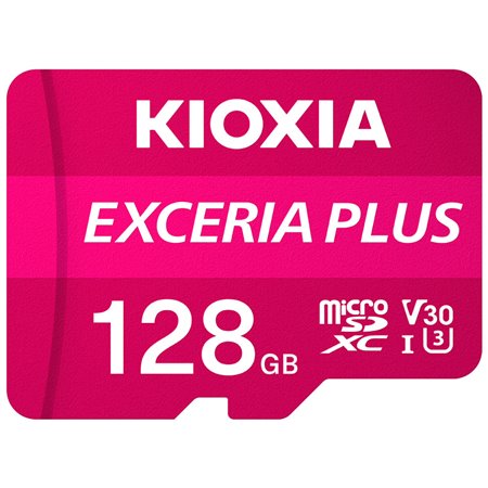 Micro sd kioxia 128gb exceria plus uhs - i c10 r98 com adaptador