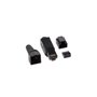 conector lanberg rj45 cat 6 utp plug 8p8c sem ferramentas