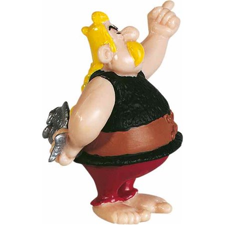 Plastoy asterix & obelix figura ordenalfabetix peixeiro pvc